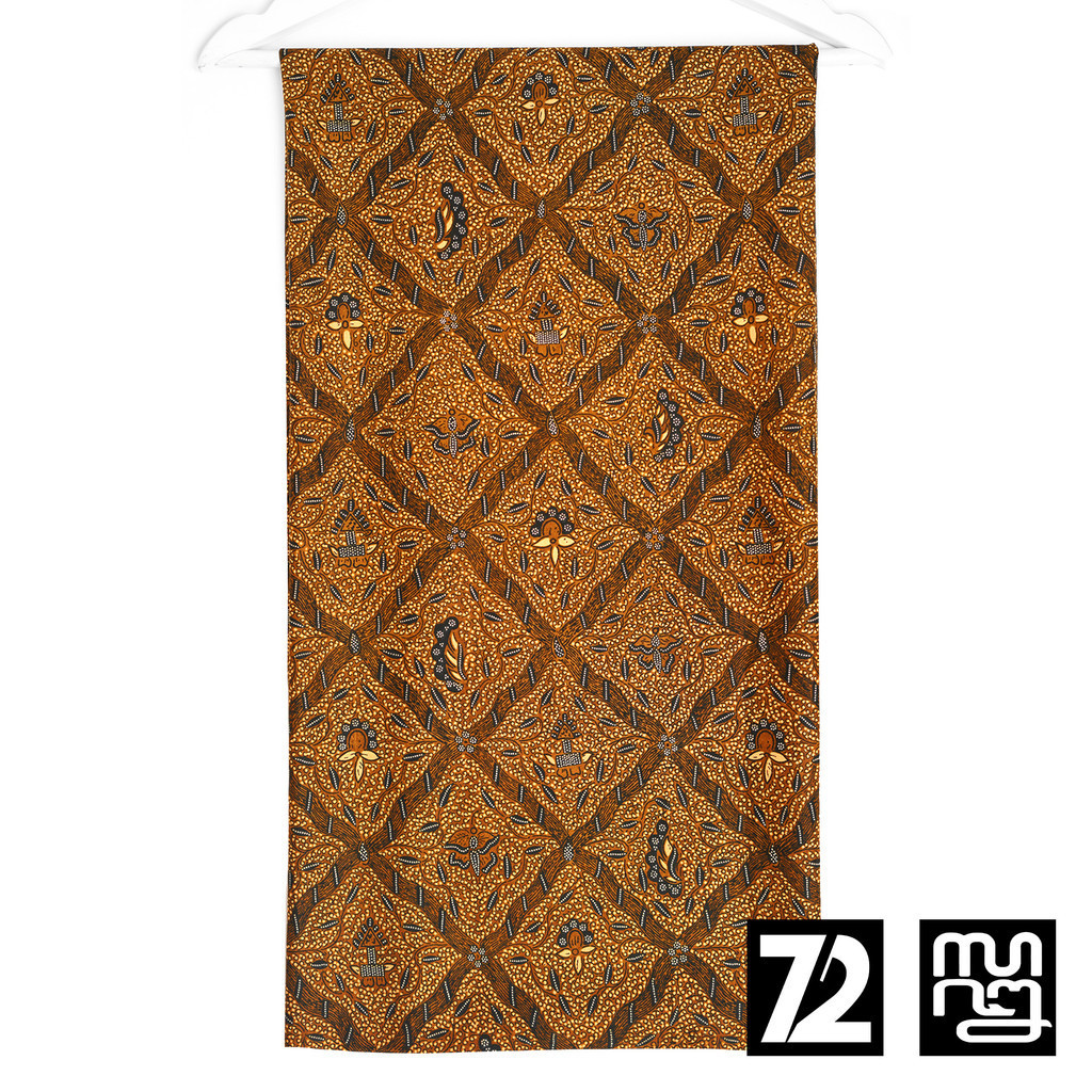 KAIN BATIK PREMIUM Bahan Katun Motif Sidomukti Sido Mukti Luhur Solo Jogja Sogan Klasik Tradisional 