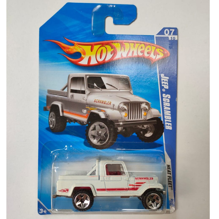 Hotwheels Jeep Scrambler putih