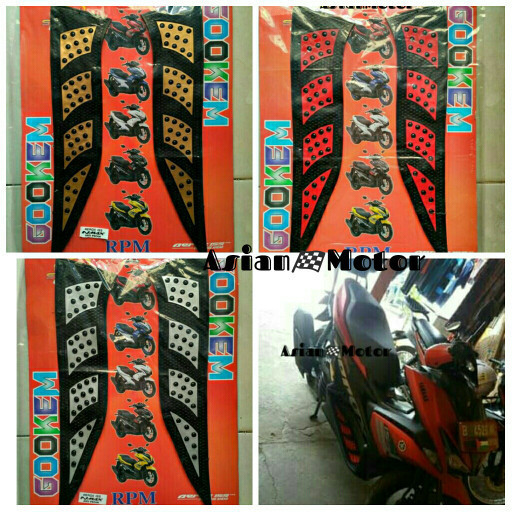 ORIGINAL Karpet Yamaha Aerox 155/ Karpet Pijakan Kaki Aerox 155
