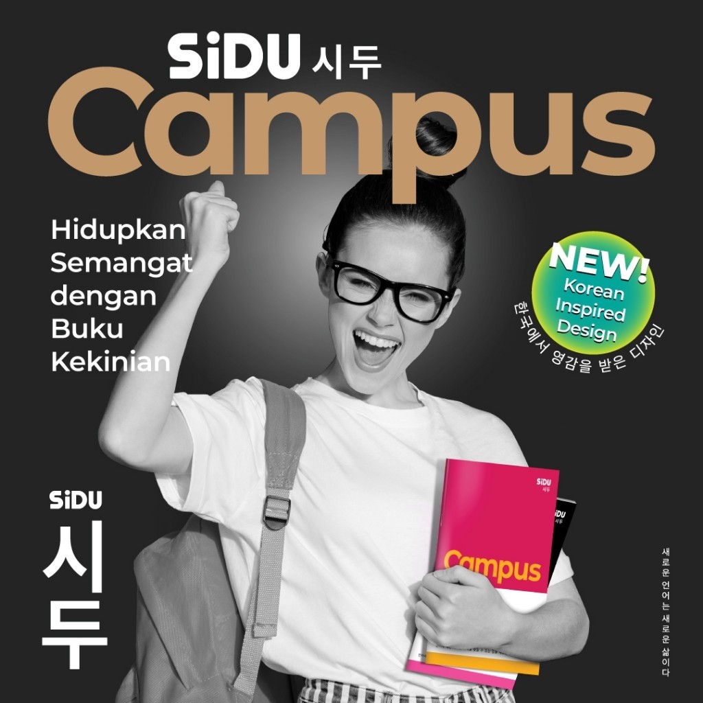 

[Whispers] Buku Tulis Notebook Sidu Campus 42 Lembar