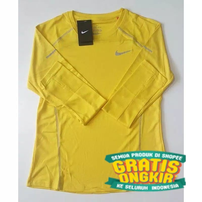 baju nike running, baju olahraga wanita lengan panjang, baju olahraga bigsize, baju senam, baju sepe