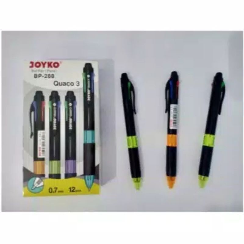 

Pulpen 4 Warna Joyko Quaco 3 BP-288