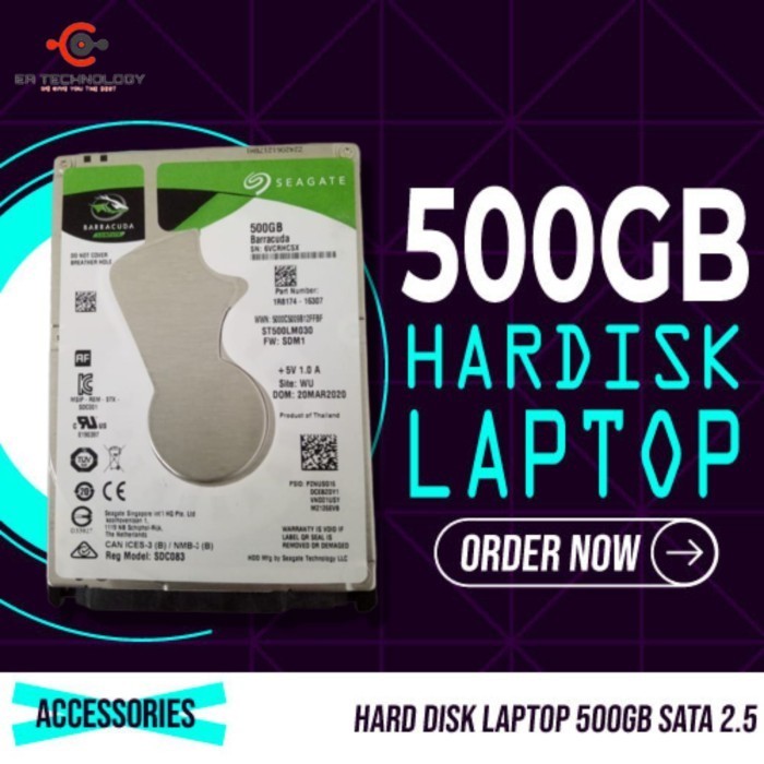 HDD Laptop 500GB SATA 2.5