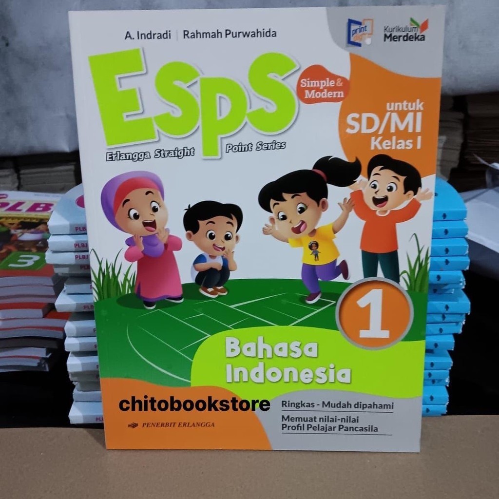 

Buku Esps Bahasa Indonesia untuk SD / MI kelas 1 kurikulum merdeka