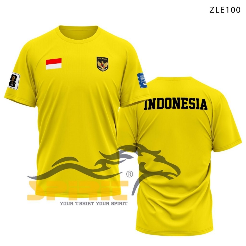 kaos timnas indonesia 2024 kaos timnas indonesia afc u23 asia katun premium big size jumbo//HUT RI K