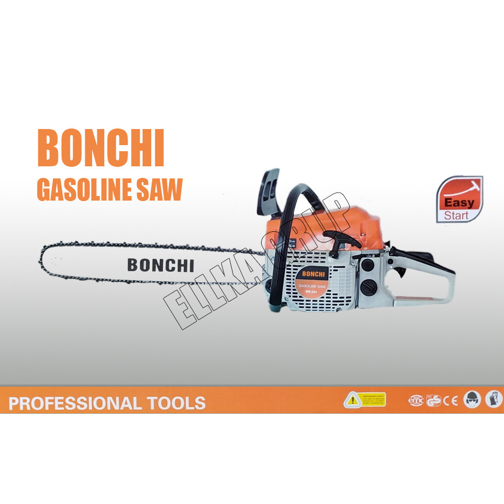 mesin gergaji BONCHI JAPAN 20inch garansi resmi chainsaw BONCHI pohon kayu senso 2tak 4tak 22inch ba