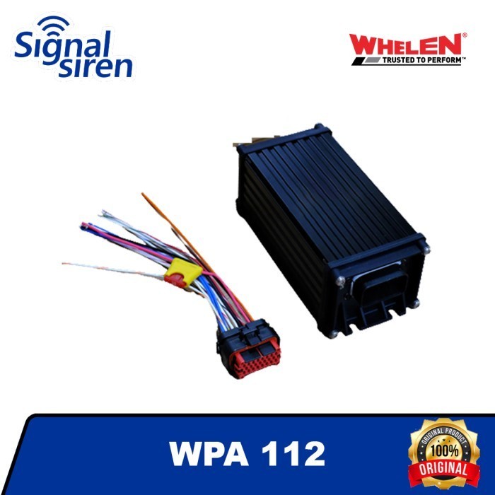PAKET INSTALASI WHELEN WPA112 + WHELEN SA340STS + WHELEN ION BLUE