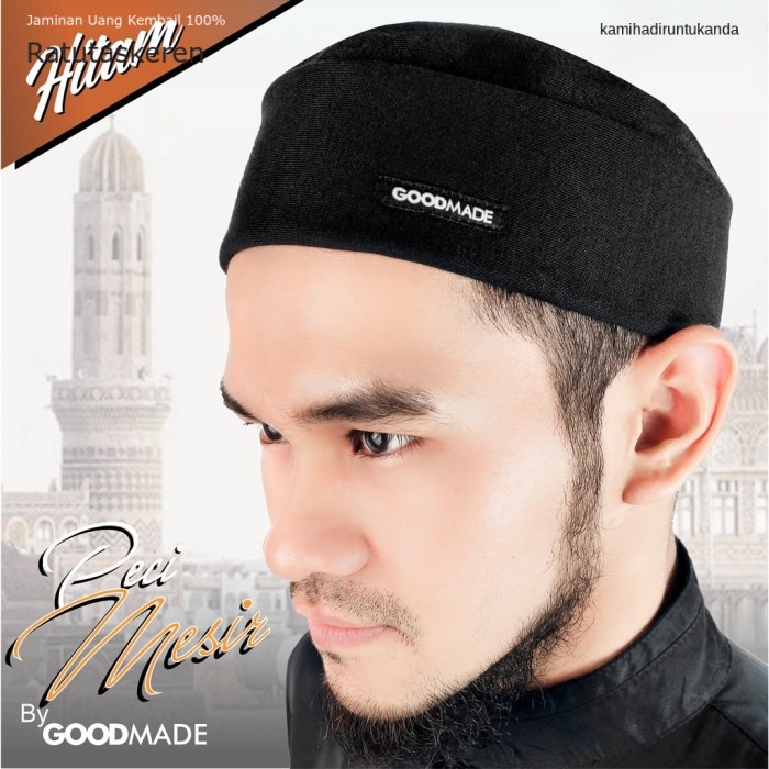 Peci Pria Peci Songkok Mesir | Peci Kopiah Lipat Gaya Mesir | Songkok | Keren Kalambe Keren