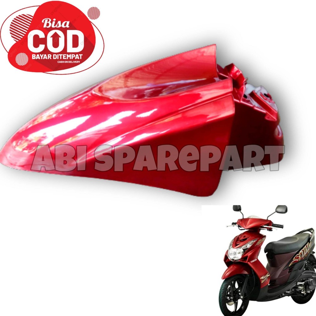 body motor Mio soul... spakbor depan / slebor depan Yamaha Mio soul karbu lama - merah