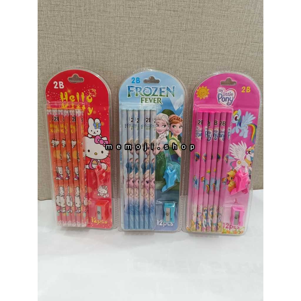 

Pensil 2B Fancy 12pc + rautan 6821
