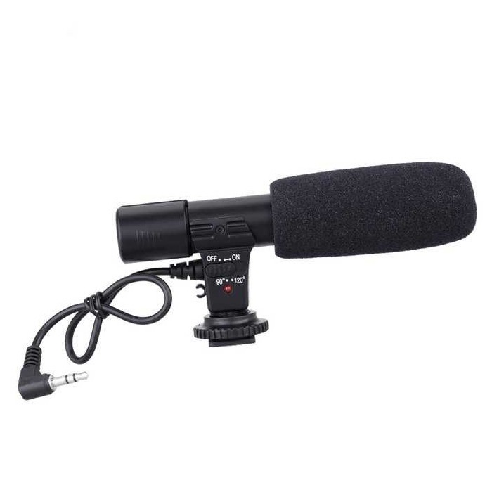Rajawali Microphone MIC-01 for Canon, Nikon DSLR, Sony Handycam