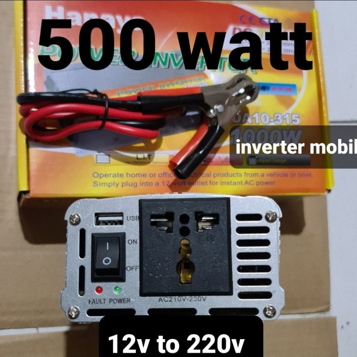 BSM kit inverter 12v 24v to ac 220v dms 150 platinum - 500 WATT