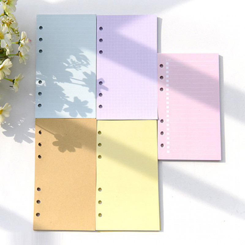 

A5 A6Rinng Notebook Refill/Notebook Refill 40 gsm Ukuran /6 Lubang Unduk Binder Multiring-Hibio Present