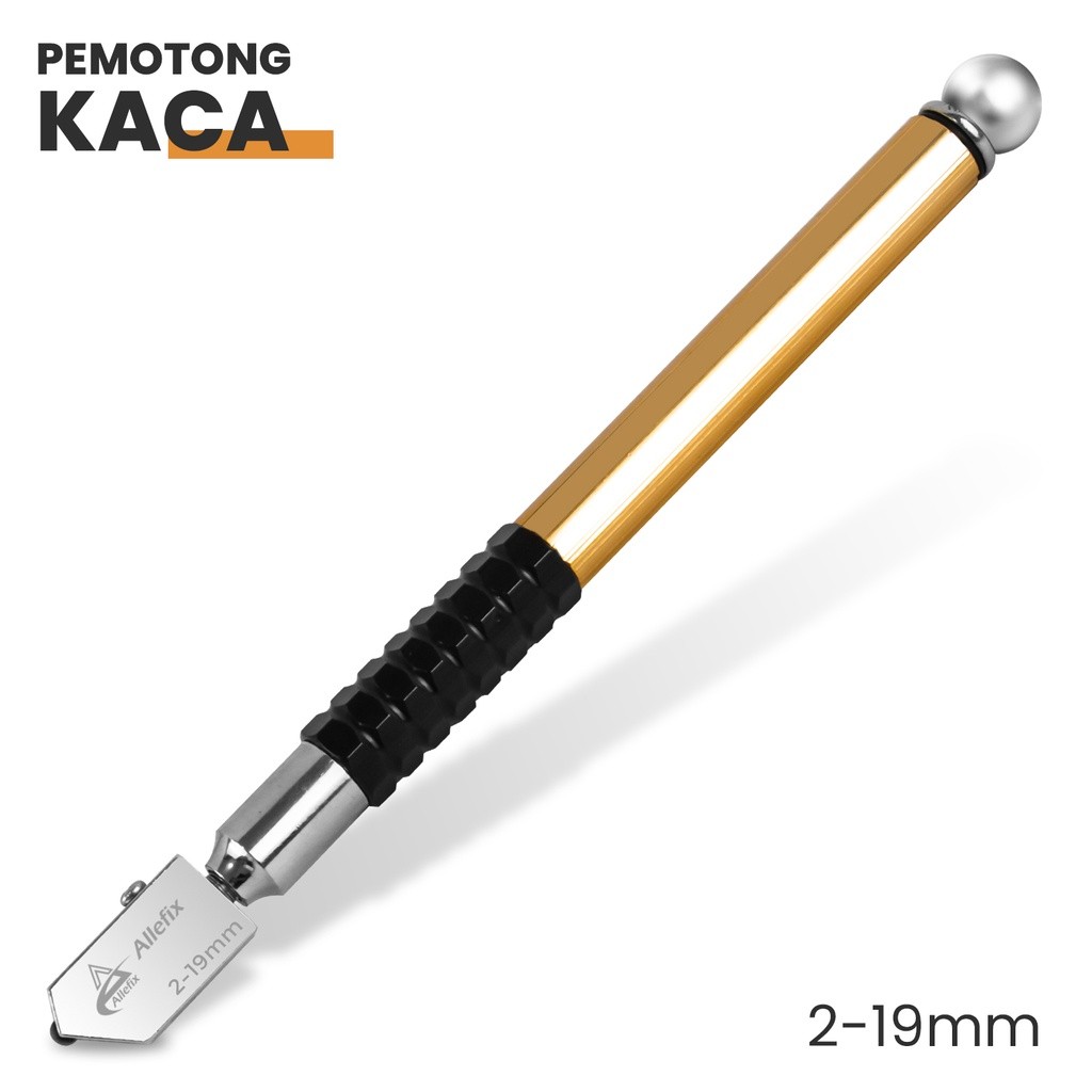 Alat Pemotong Kaca Cutter Glass Cutter Oil 2MM-19MM A0025