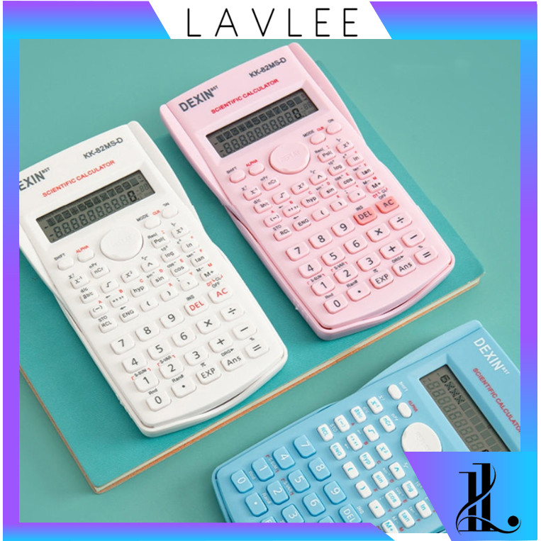 

Lavlee - S5977 Kalkulator Sekolah / Kalkulator Scientific / Kalkulator Ilmiah 240 Fungsi / Kalkulator Sains / Kalkulator SinCosTan