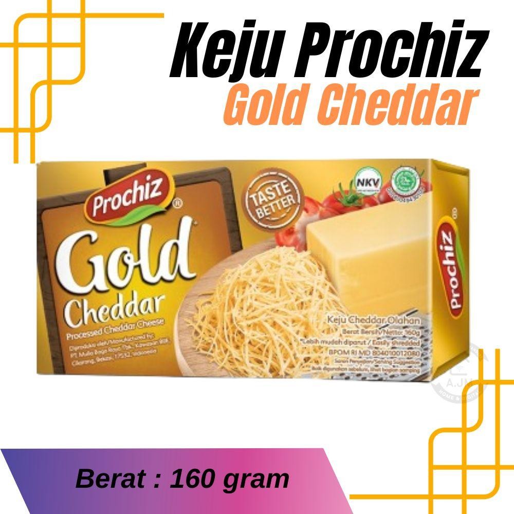 

Keju Prochiz Gold Ceddar Kemasan 160g