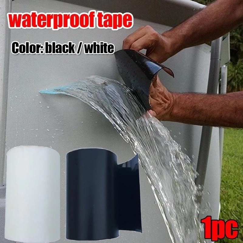 

150CM Super Strong Fiber Waterproof Tape Stop Leak Seal Repair Tape Performance Self Tape Fiberfix Adhesive Tape Repair Tool