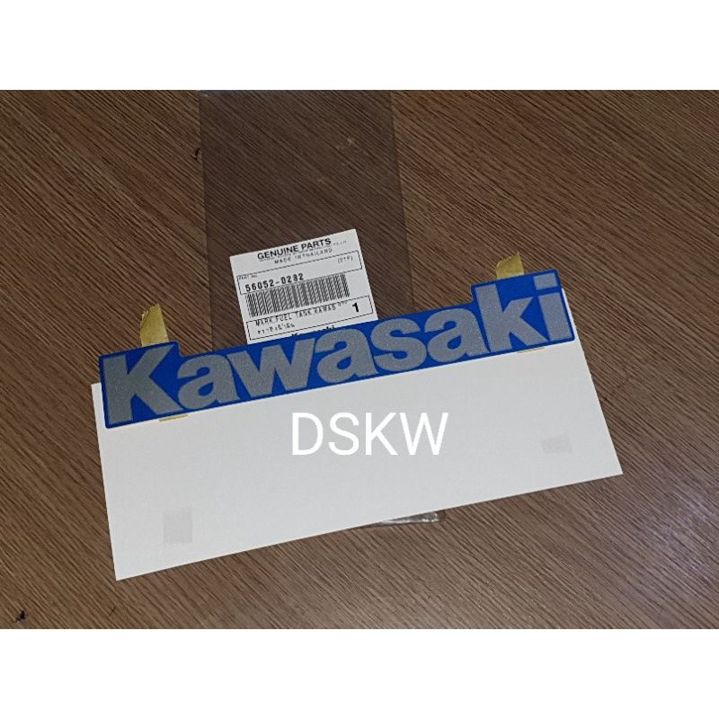 Stiker Tangki Biru Ninja 150 RR ZX150 KGP 56052-0282