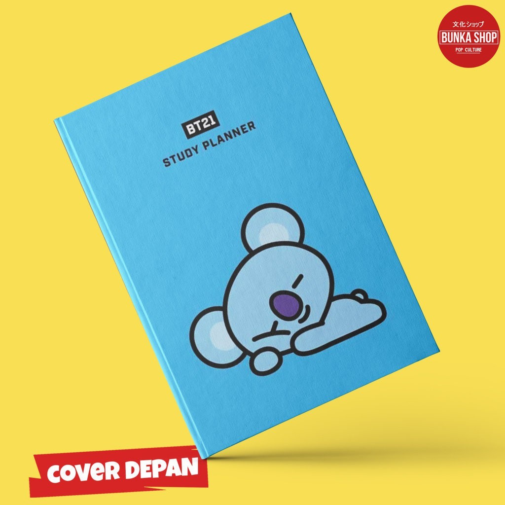 

Note Book Hardcover Musik Korea Kpop BT21 Koya B Ukuran A5 Buku Tulis Catatan Murah Gift Couple