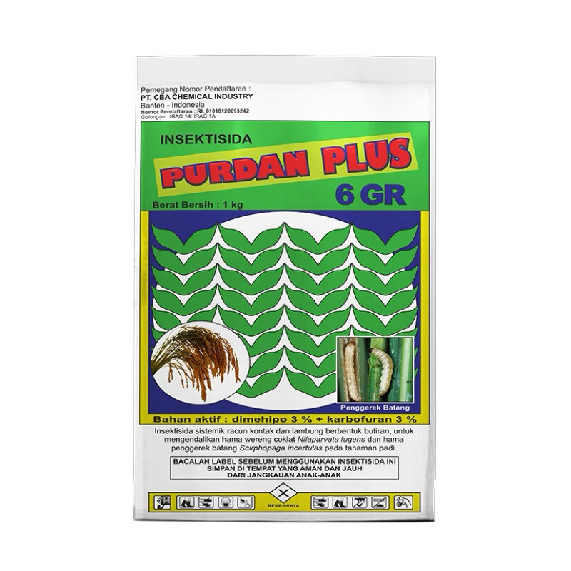 Insektisida PURDAN PLUS 6 GR 2KG