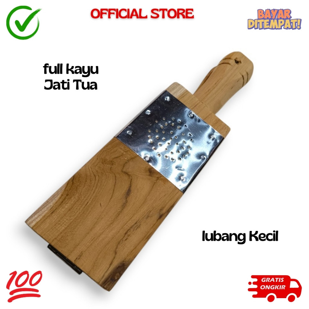 Putu Mayang Kayu / Cetakan Petulo Kayu Terlaris Lubang Kotak / Bulat Besar / Bulat Kecil