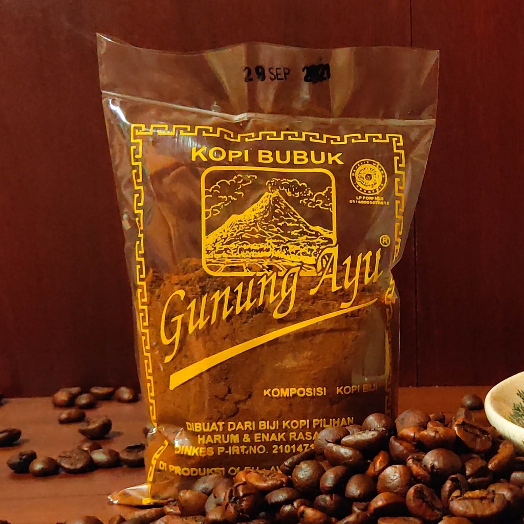 

pekanbaru / KOPI BUBUK GUNUNG AYU 400grm