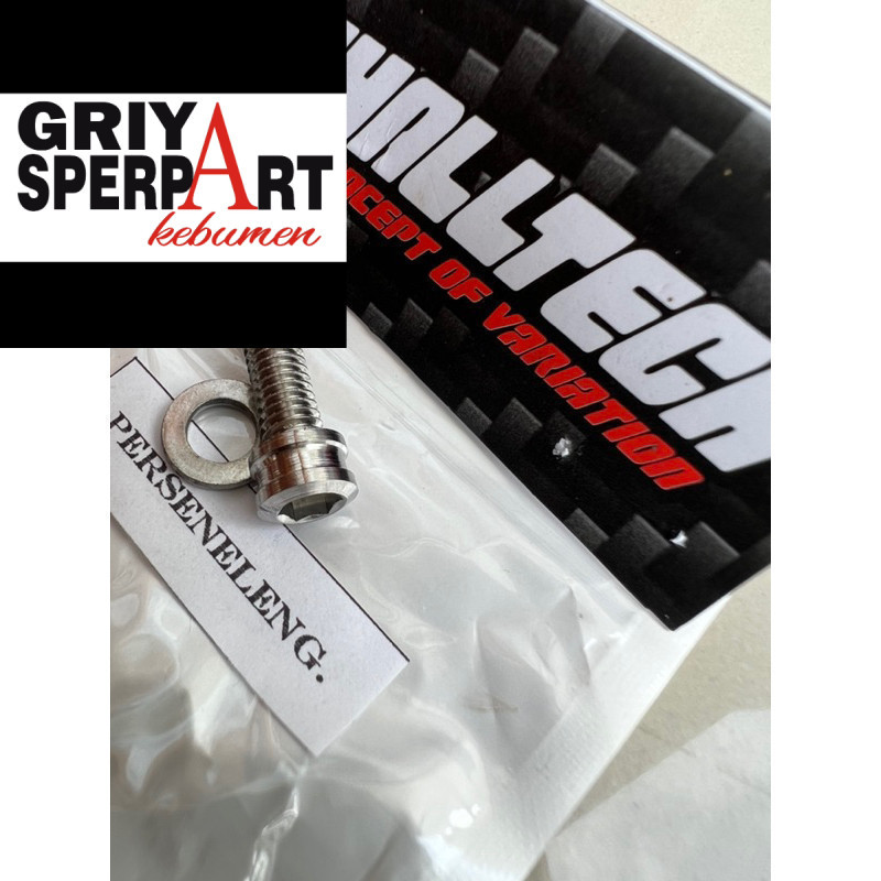 Baut custom prosneling operan gigi Rx king asli stenlis