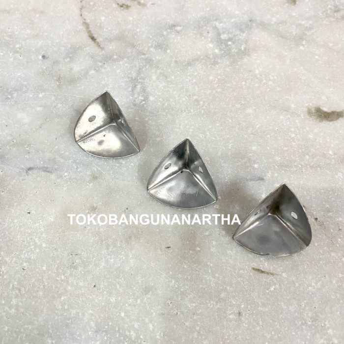 Siku Pojok Kaca / Penjepit Kaca Meja Sudut / Klem Plat Sudut