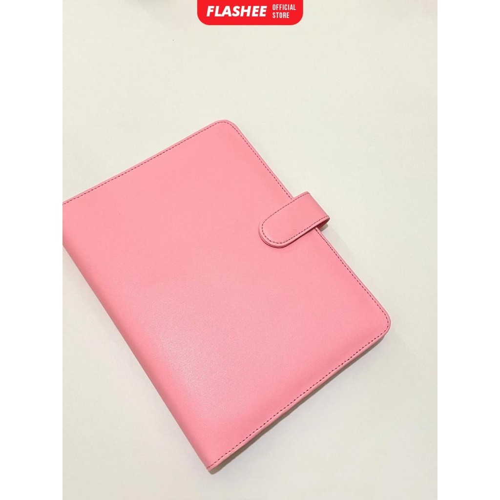 

Flashee Binder Polos B5 26 Ring Agenda Kuliah B5 Buku Catatan Pink Muda