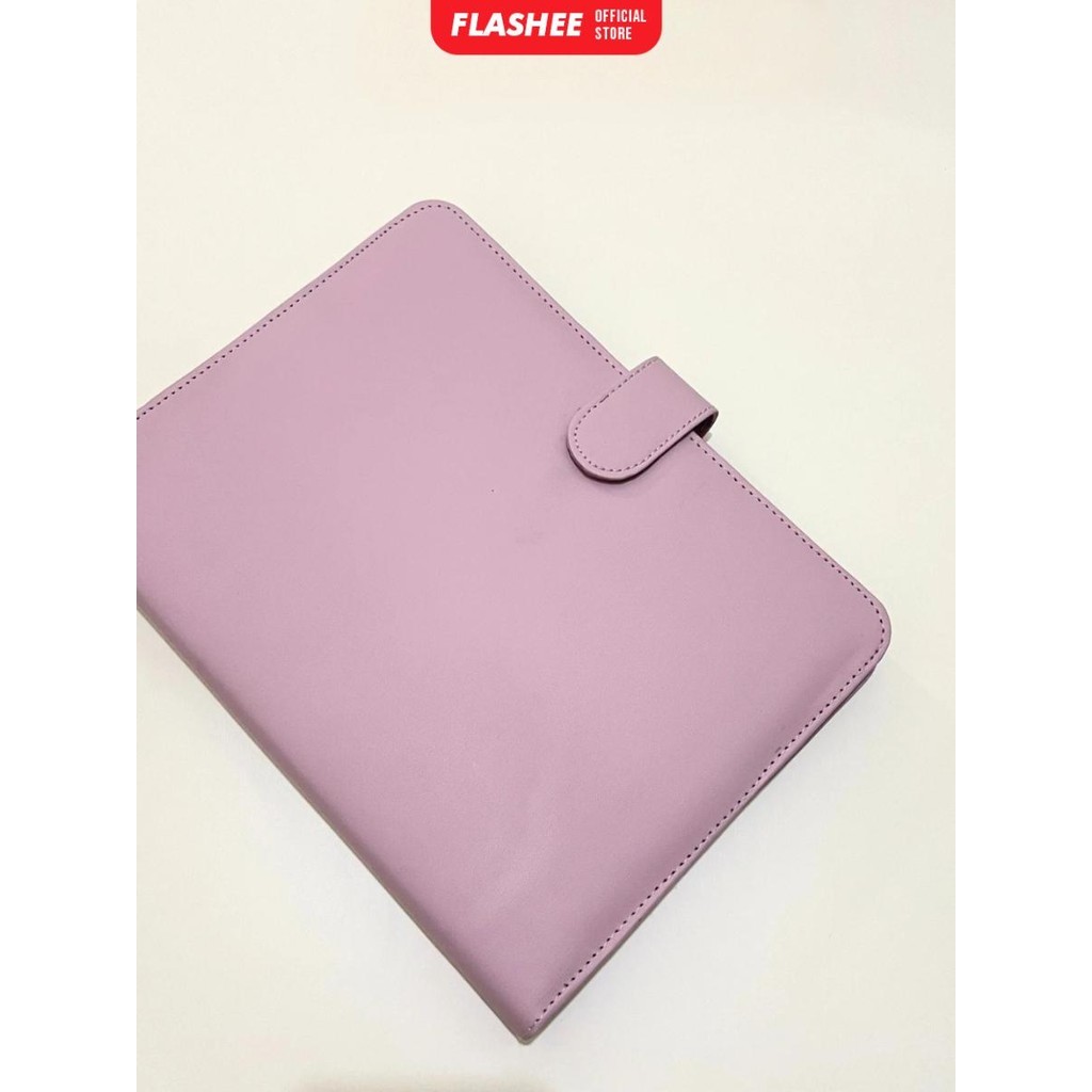 

Flashee Binder Polos Premium B5 26 Ring Agenda Kulit Ungu Lilac Notebook B5 Kuliah