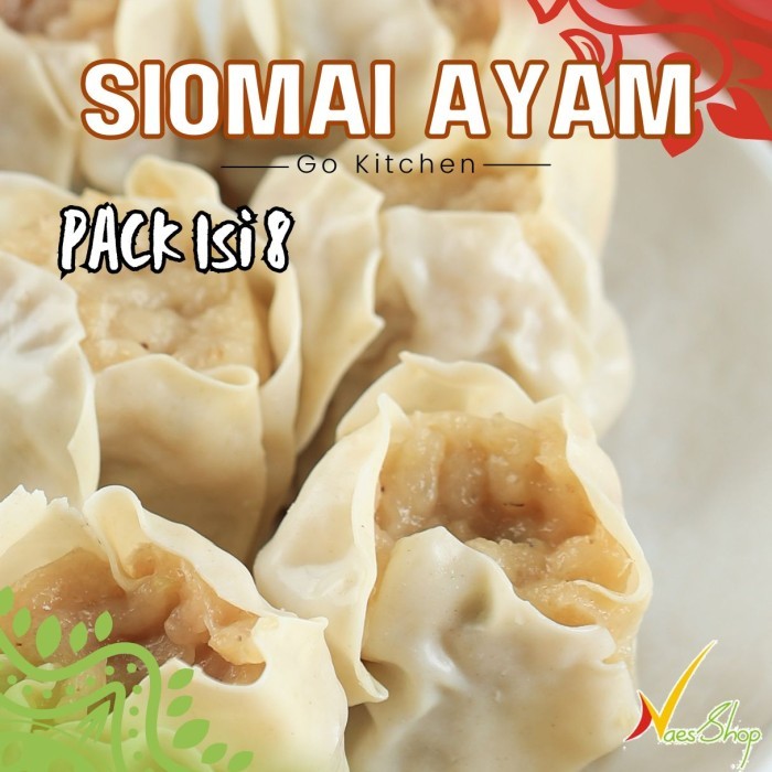 

GoKitchen29 Siomai Ayam Isi 8 Biji - Frozen food