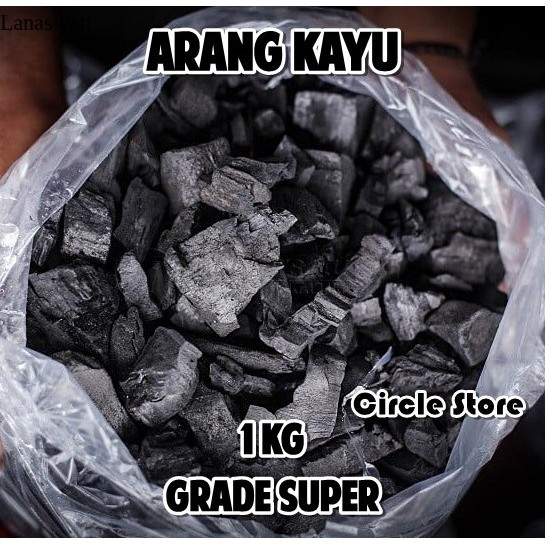 

Arang Kayu 1kg Super Media Tanam Anggrek / Media Filter Air / Arang Sate BBQ - Arang Kayu murah terlariss