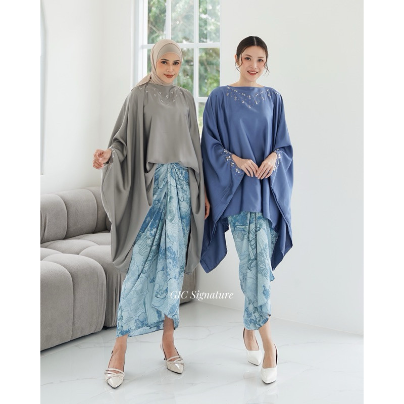 [GIC] RAYANA SET - set batik rok lilit lebaran wanita terbaru