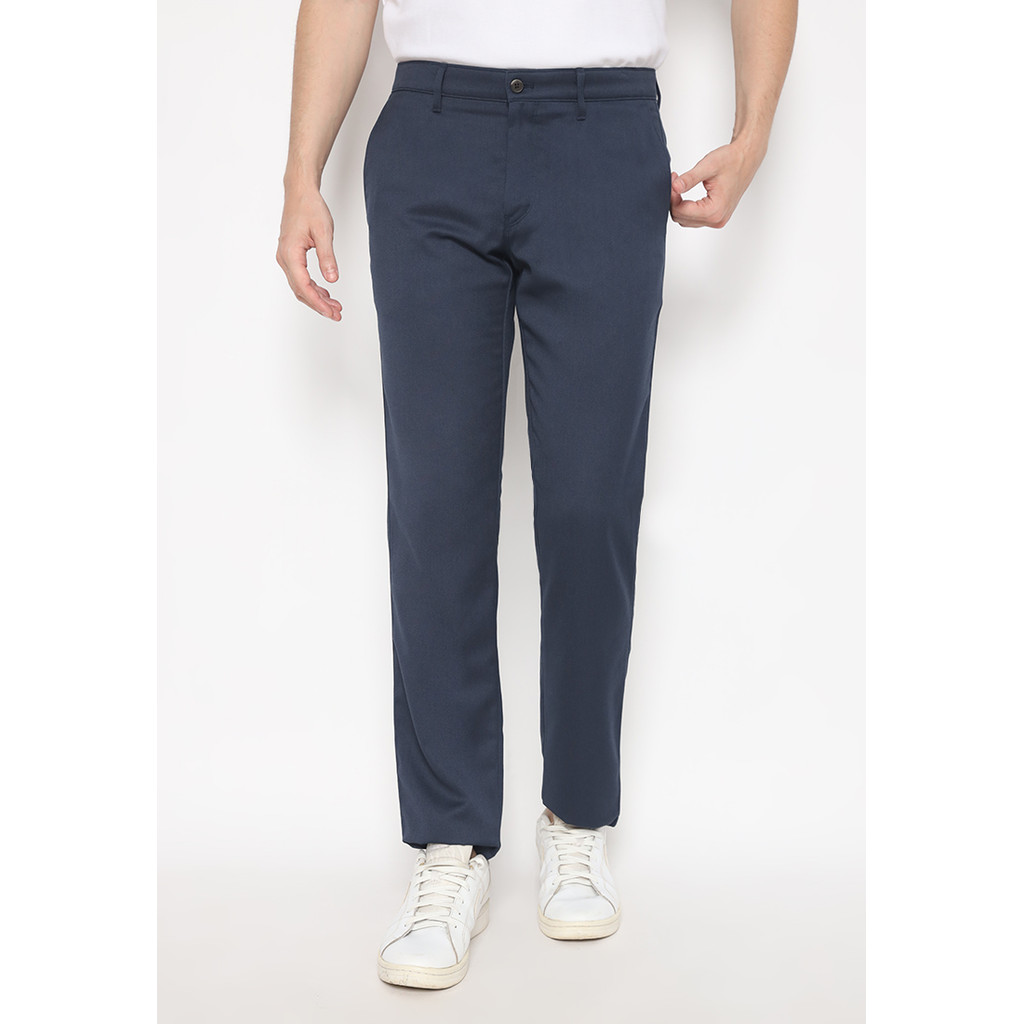 Jack Nicklaus Theo Celana Panjang Pria Slim Fit Navy