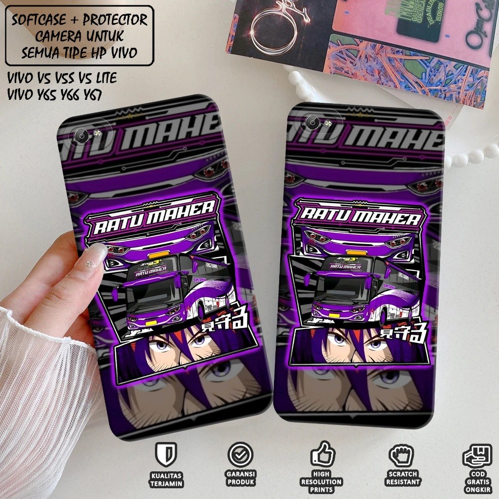 CASE VIVO 1719 - Case Hp VIVO 1719 - Softcase Hp VIVO 1719 Motif (BUS TELOLET) Case Pro Camera - Cas