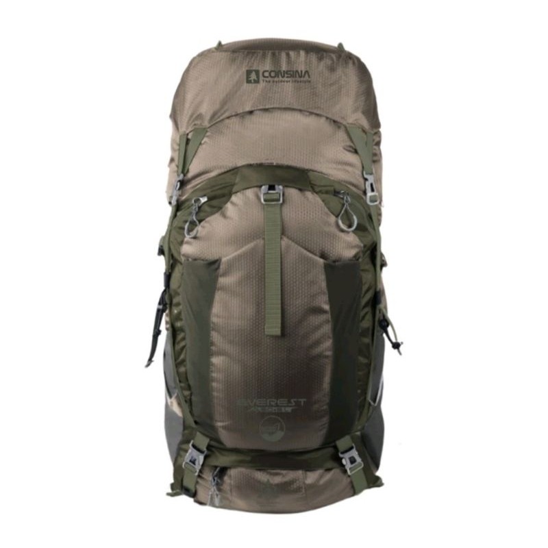 CONSINA. TAS CARRIER 60 LITER EVEREST BATH 3 + RAINCOVER