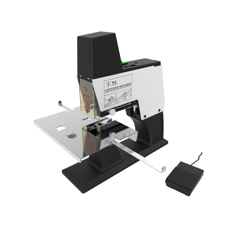 

A3 Middle Seam Electric Stapler ST-105 Flat Binding Horse Riding Stapler Desktop Album Notebook Order Book Nail Binding Machine