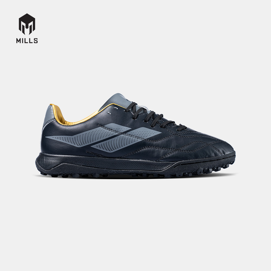 MILLS SEPATU FUTSAL ENZO TURF BLACK/DARK.GREY/GOLD 9003701
