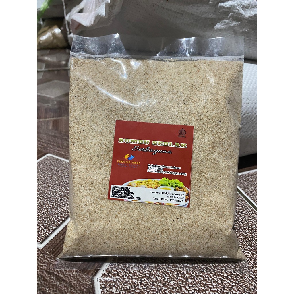 

BUMBU SEBLAK SERBAGUNA 1KG UNTUK KUAH SEBLAK BOCI DAN BASO BUMBU SEBLAK PALING ENAK RASA AYAM BAWANG