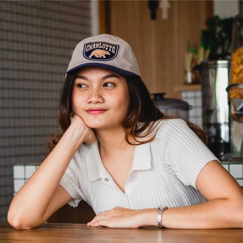 TOPI BASEBALL Charlotte Bear – Corduroy Caps – Togopigi