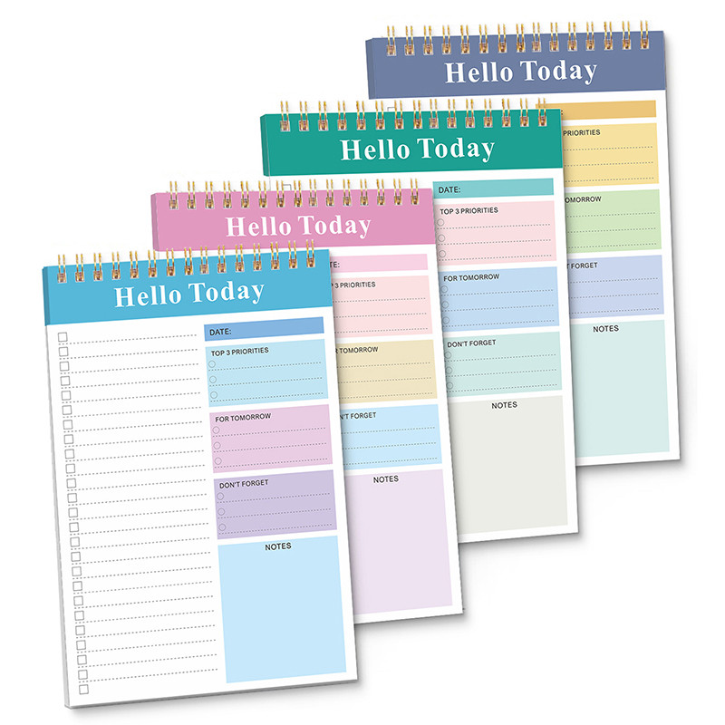 

Notebook Stationery Teacher Gift Diary Campus Agenda Undated Daily Planner Office Supplies Notepad Discount Journal To Do List