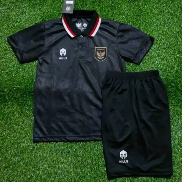 JERSEY BAJU BOLA TIMNAS INDONESIA MILLS 3RD KIDS ANAK