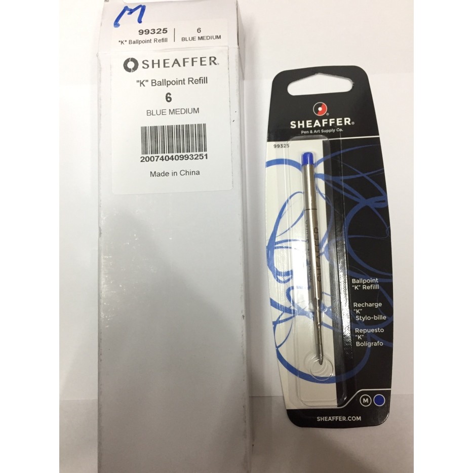 

[ N E W ] Isi Pulpen / Refill Pulpen Sheafer VFM Original Biru / Blue