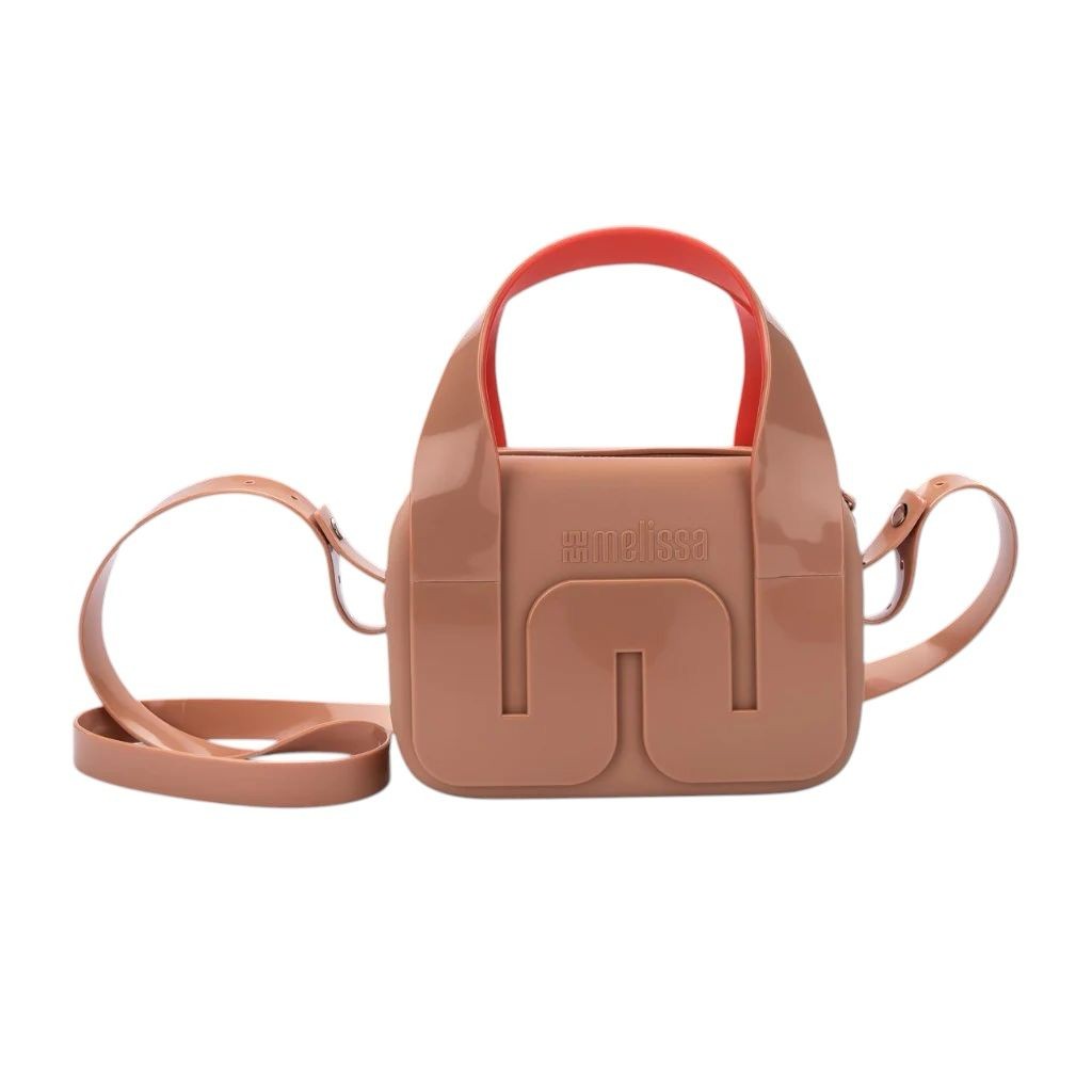 Tas Selempang Wanita Melissa Station Bag Brown Red