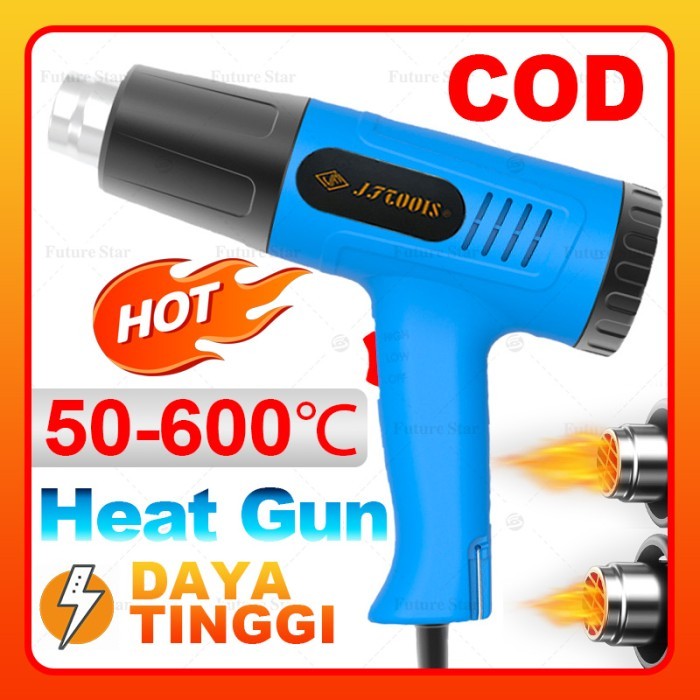 Hot Air Heat Portable Mini 2000W H&L Pro Senapan Panas Kontrol Suhu Ganda Pistol Angin Portabel Alat