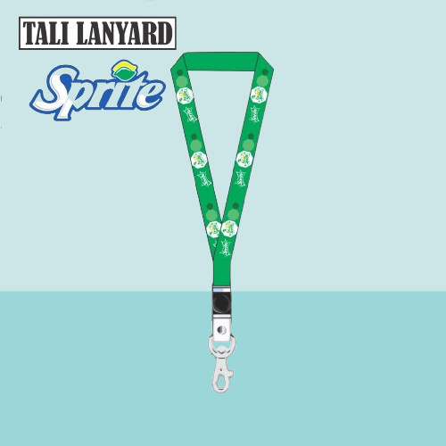 

TALI LANYARD SPRITE LEMON LIME - TALI ID CARD LOGO SPRITE GANTUNGAN KUNCI GANTUNGAN FLASHDISK GANTUNGAN NAMETAG TALI LANYARD BEST SELLER COD
