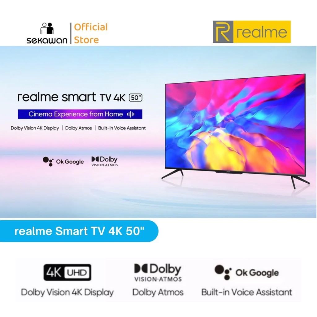 REALME Smart LED TV ANDROID 50 Inch