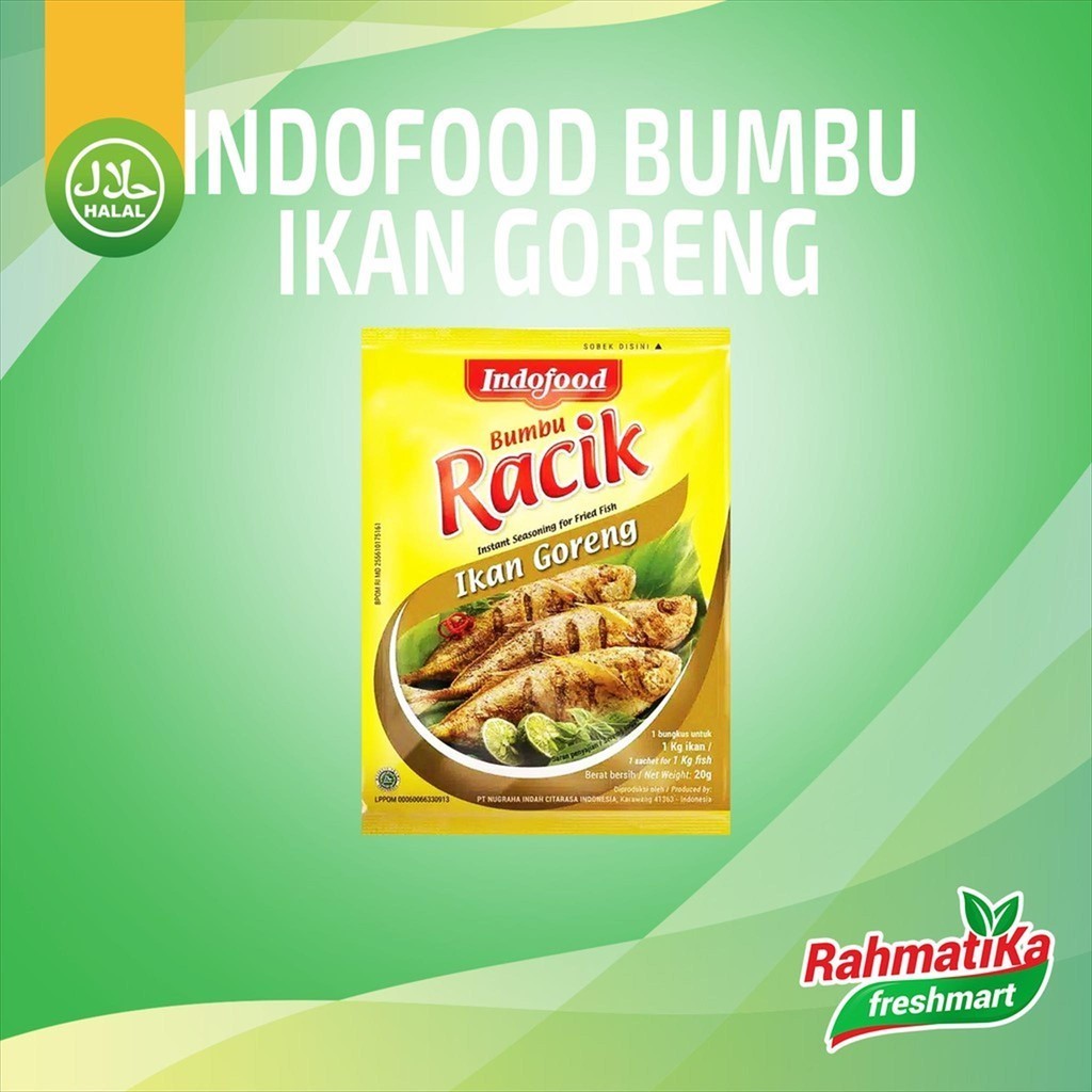 

Bumbu Racik Ikan Goreng Indofood 20 gram