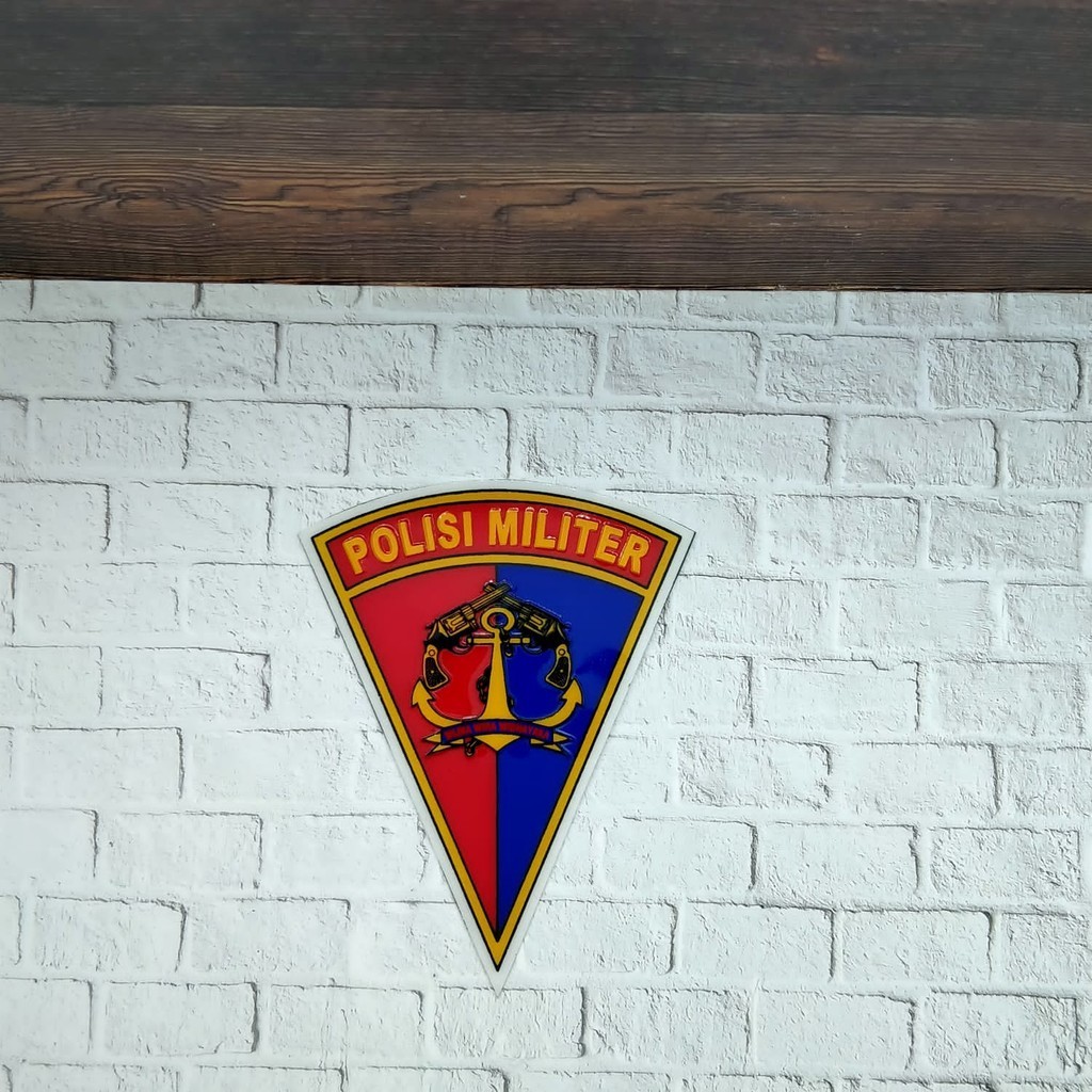 STICKER POLISI MILITER PROVOST AL/STICKER PROVOST AL- STICKER PM