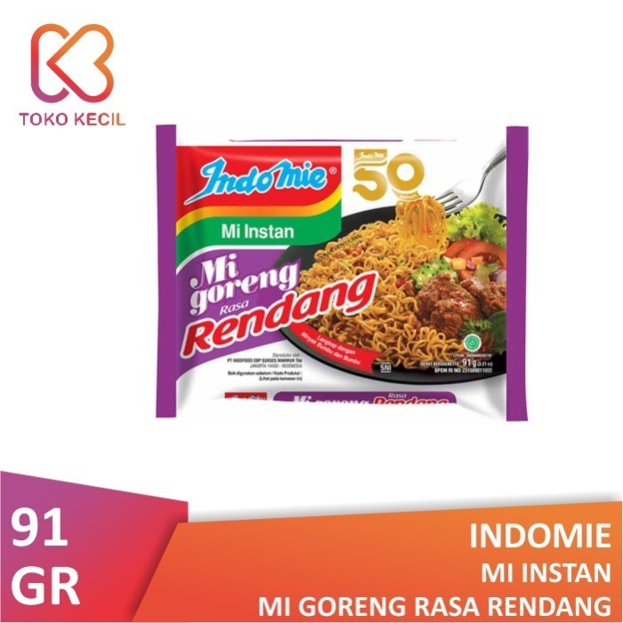 

Indomie Goreng Rendang 91gr